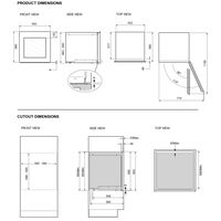Modern Series integrerad vinkyl, svart