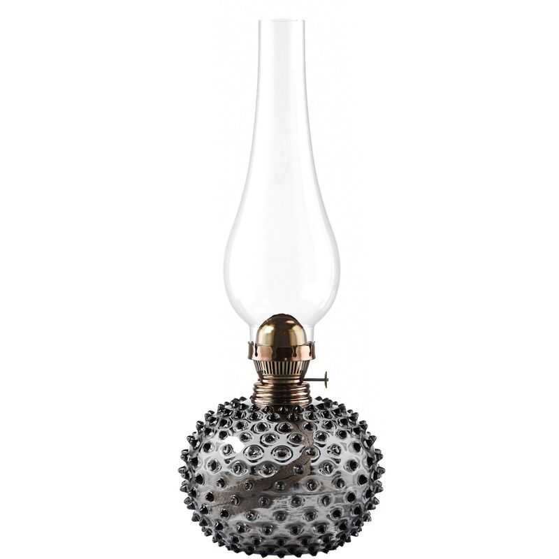 Paris Olielampe, black smoke