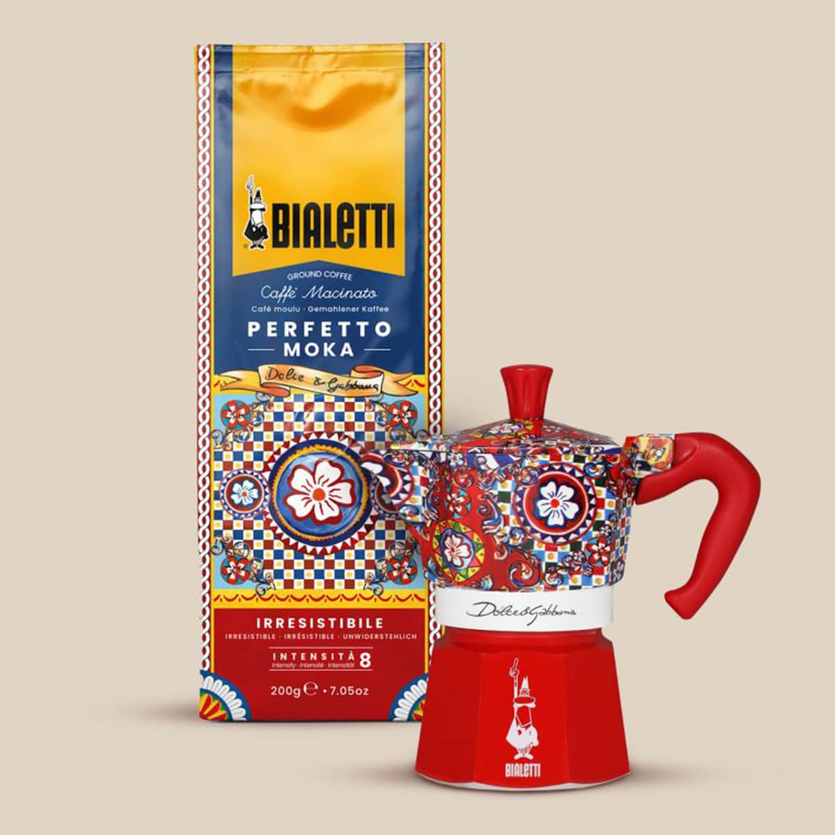 D&G Moka Induction mokkabrygger til 4 kopper