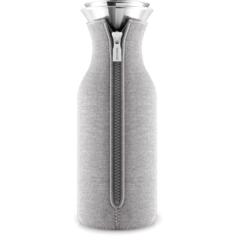 Køleskabskaraffel med vippelåg, woven light grey
