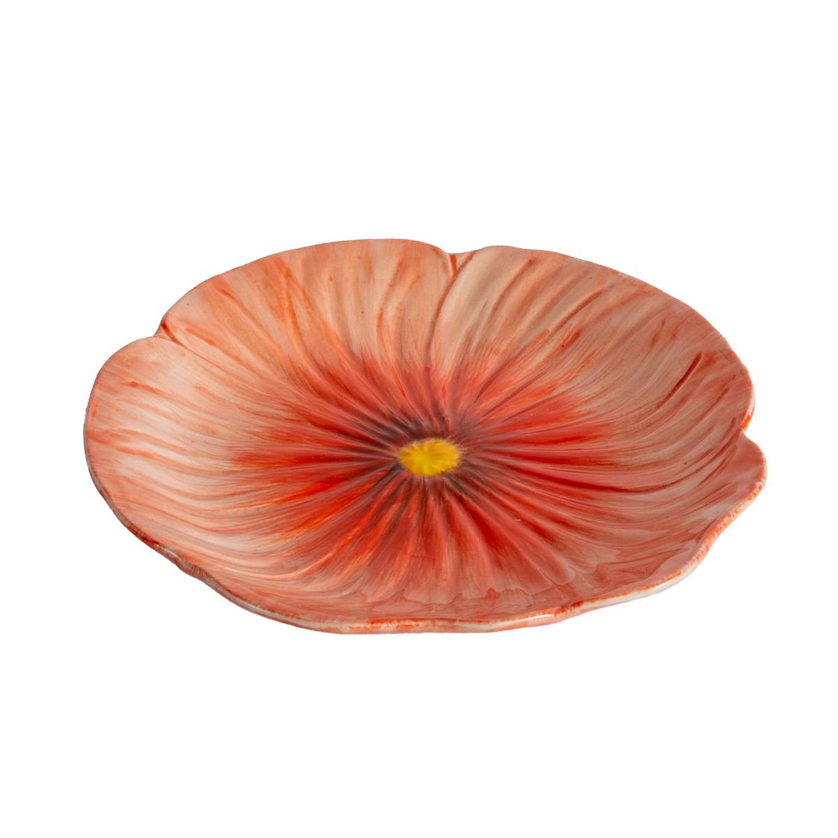 Poppy assiett 21 cm, röd