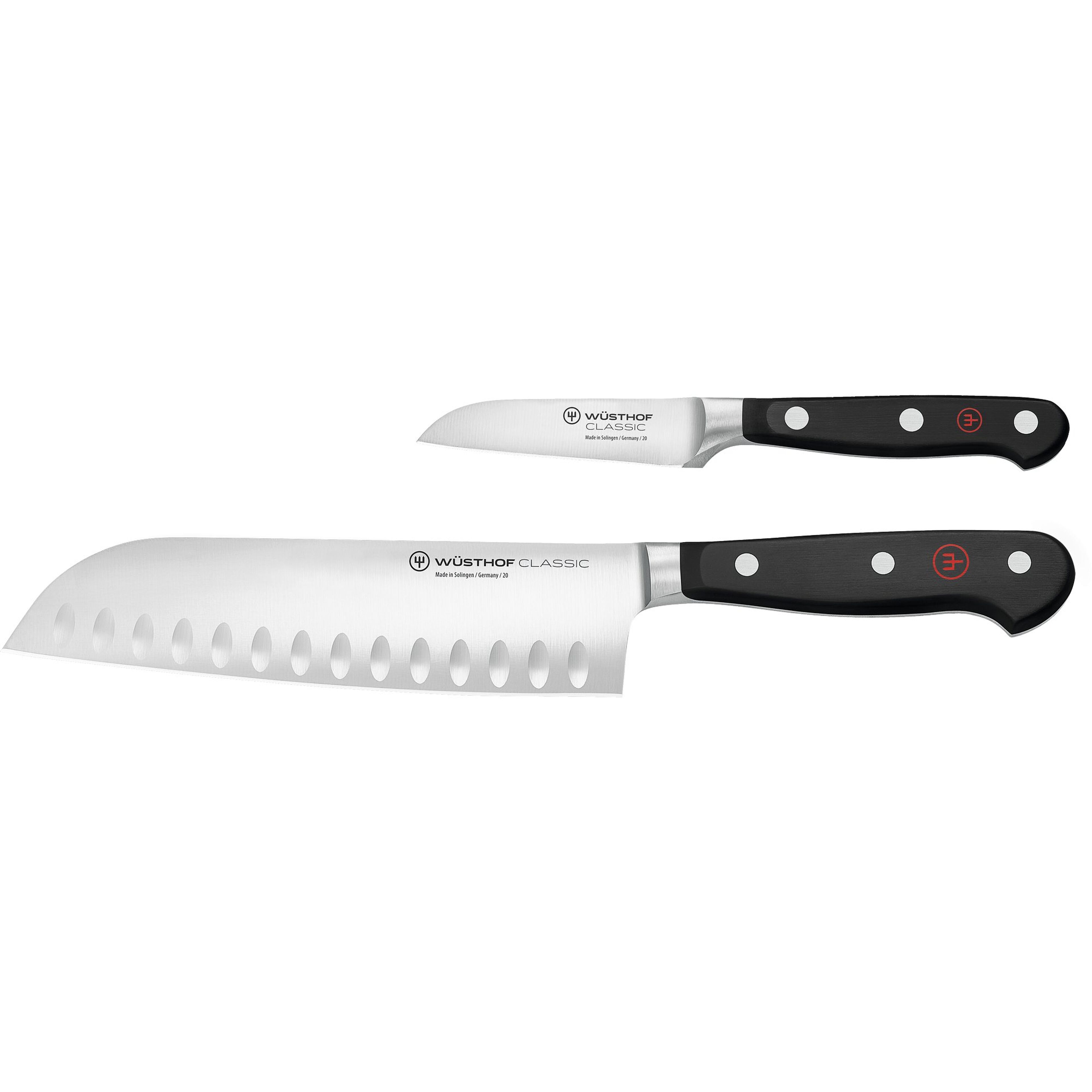 Classic Knivset 2 delar, Santoku + Skalkniv