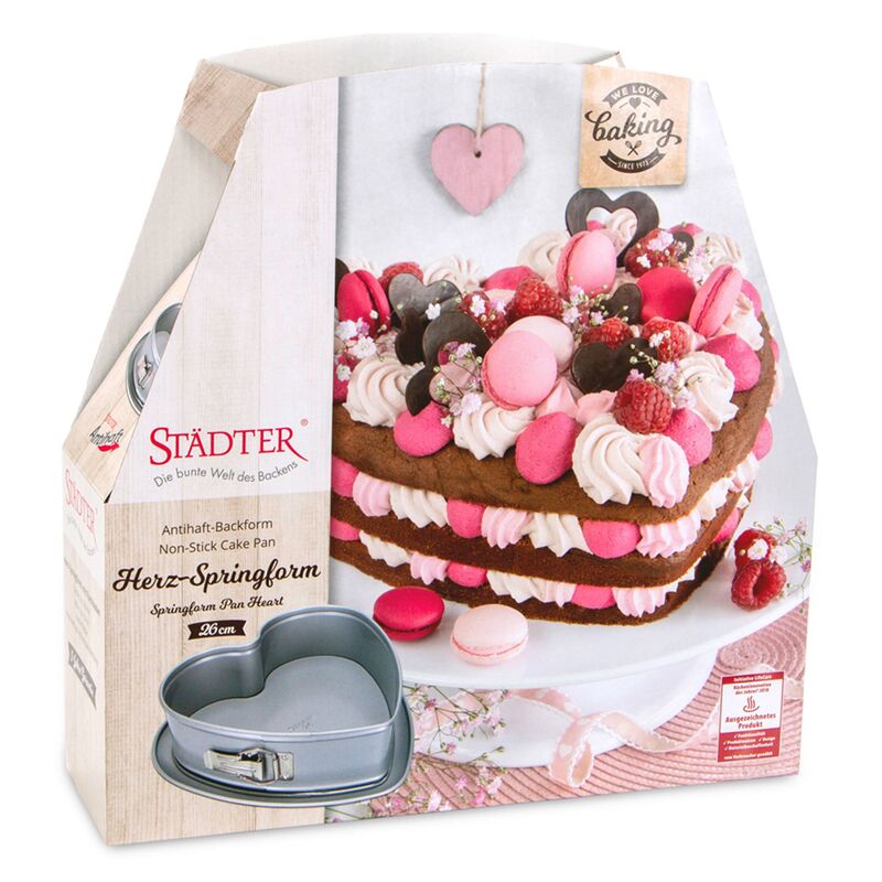 Hjerte springform 26 cm