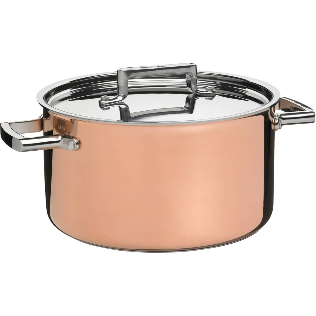 Gryde 6 l kobber