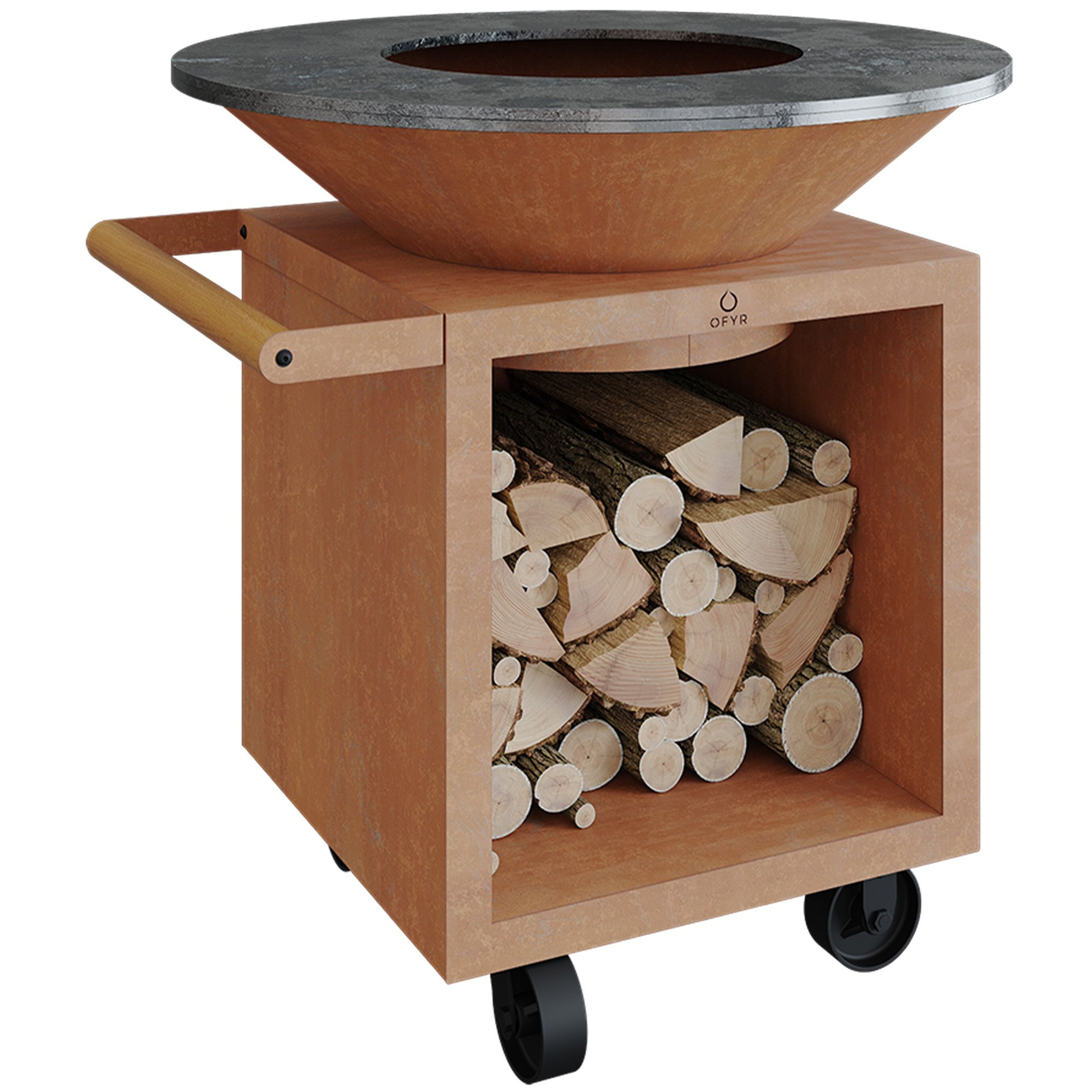 Kolgrill 100 PRO, stål