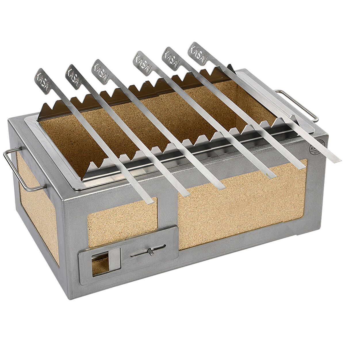 Kasai Spydstativ & grillspyd 6 stk. (Medium Long)