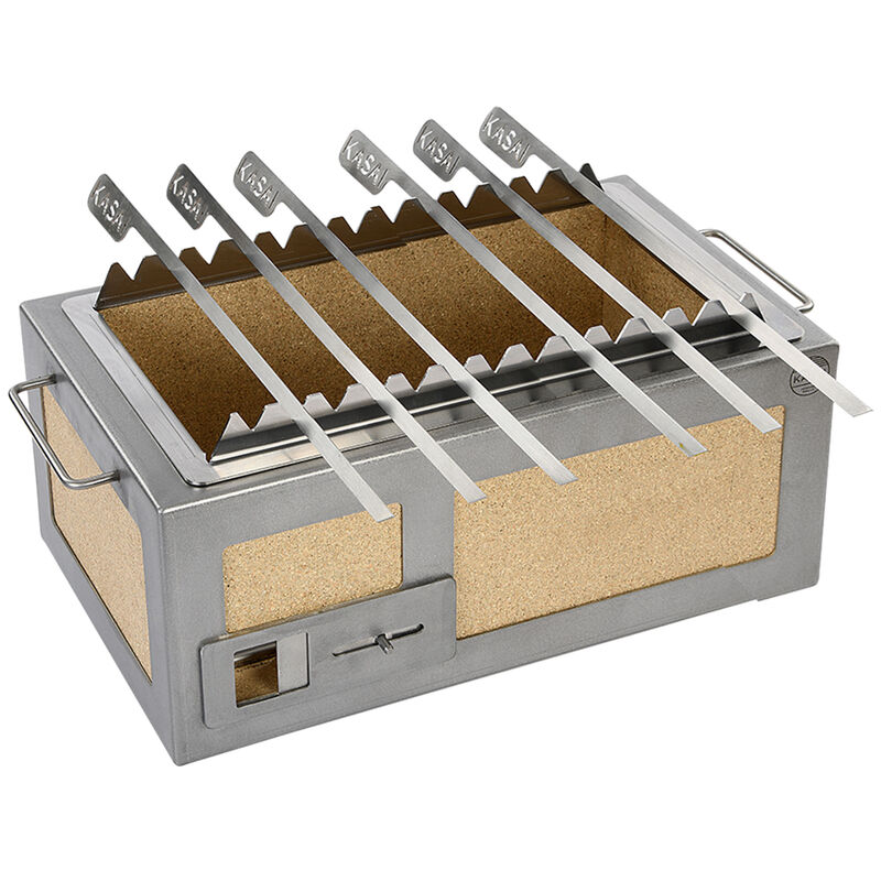 Kasai Spydstativ & grillspyd 6 stk. (Medium Long)