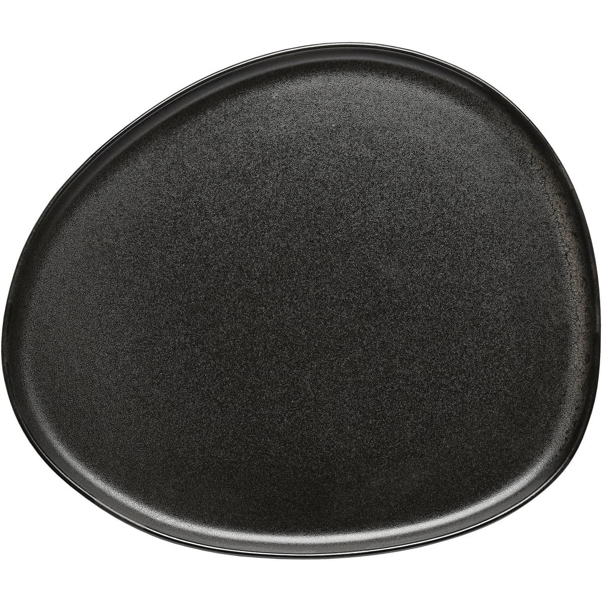 Raw Organic ruokalautanen, 29x25 cm, titanium black