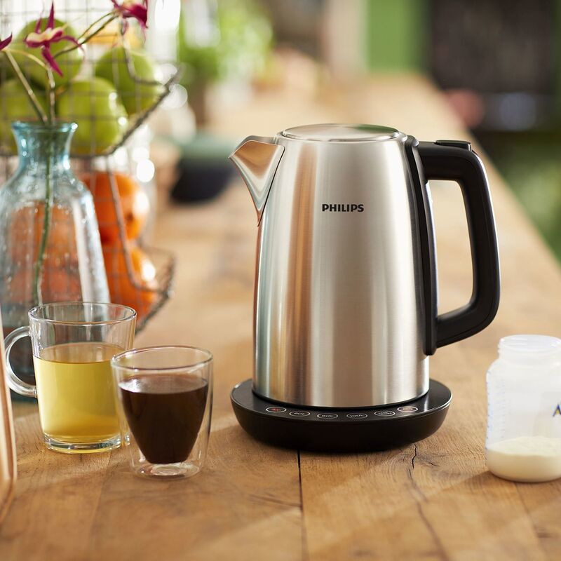 HD9359/90 Avance Collection vattenkokare, 1,7 liter, rostfritt stål