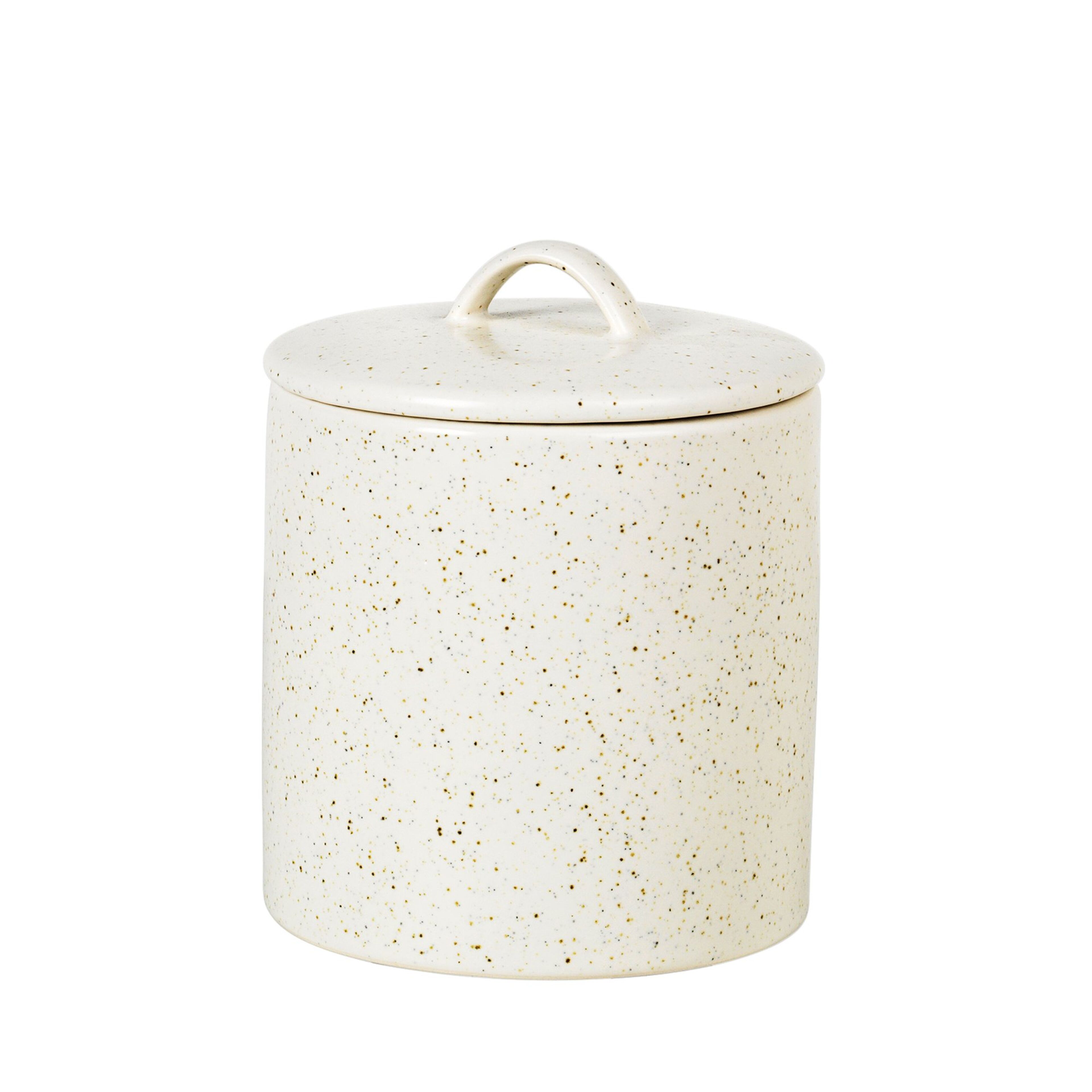 Nordic Vanilla burk med lock 12 cm