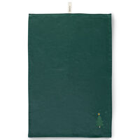 Juna Christmast Fable Viskestykke 50x70 cm, grøn