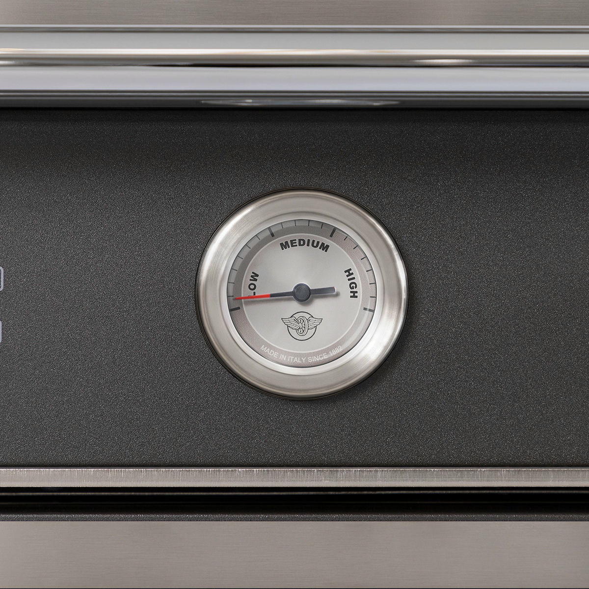 HER96L2ENET Heritage gaskomfur med dobbeltovn, 90 cm, mat sort