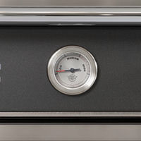 HER96L2ENET Heritage gaskomfur med dobbeltovn, 90 cm, mat sort