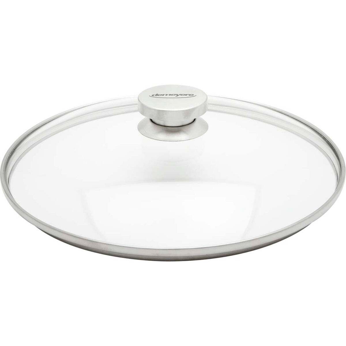 Specialties Lokk 32 cm Glass med Stålknopp