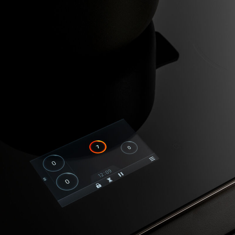 P784I1M37CT Super-Premium induktionshäll 78 cm med Carbonio-ram, 4 zoner