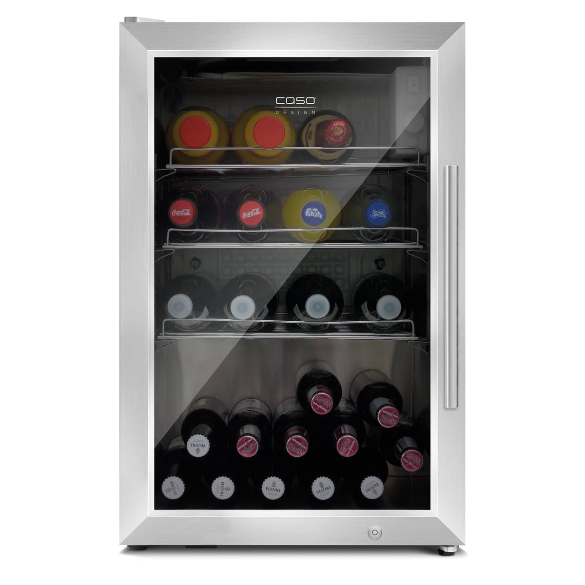 BBQ Cooler udendørskøleskab 63 liter, rostfritt stål