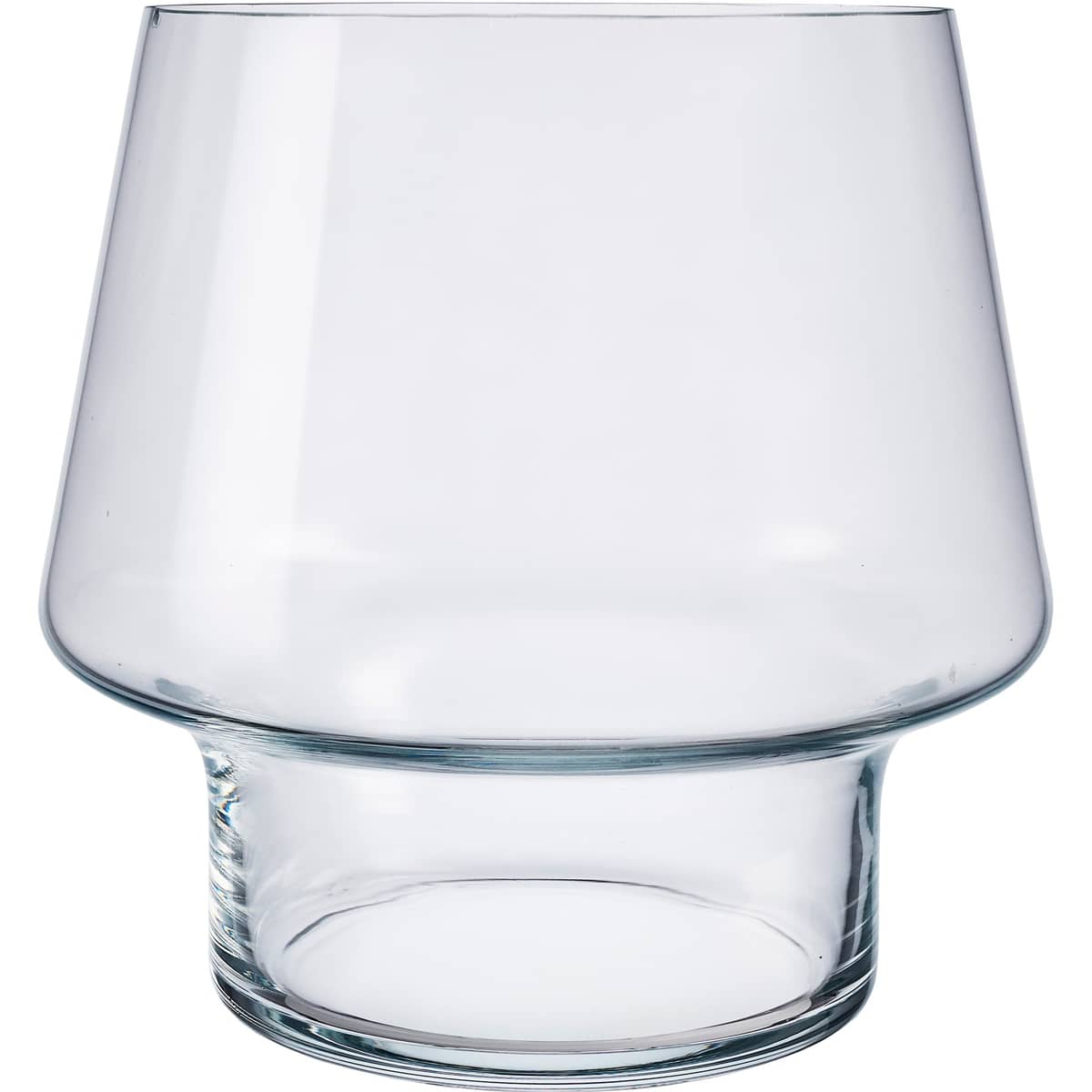 Glasvas Suckulenter Ø21 cm.