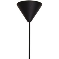 Maché-riippuvalaisin, 50 cm, valkoinen