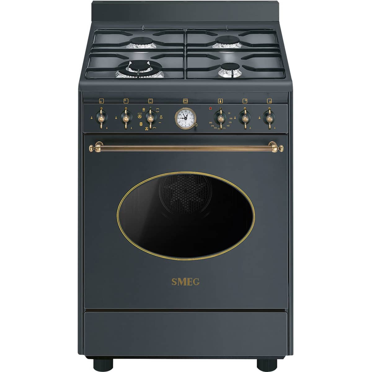 CO60GMA Colonial gaskomfur 60 cm, antracit