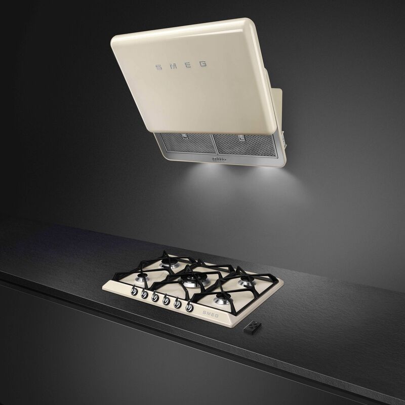 68,5 cm gashäll rostfritt stål Victoria design - creme