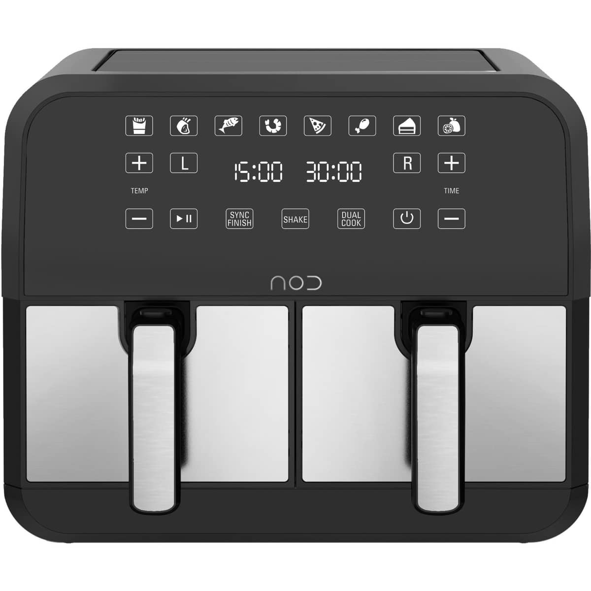 Dual Zone Airfryer 2 x 4 litraa