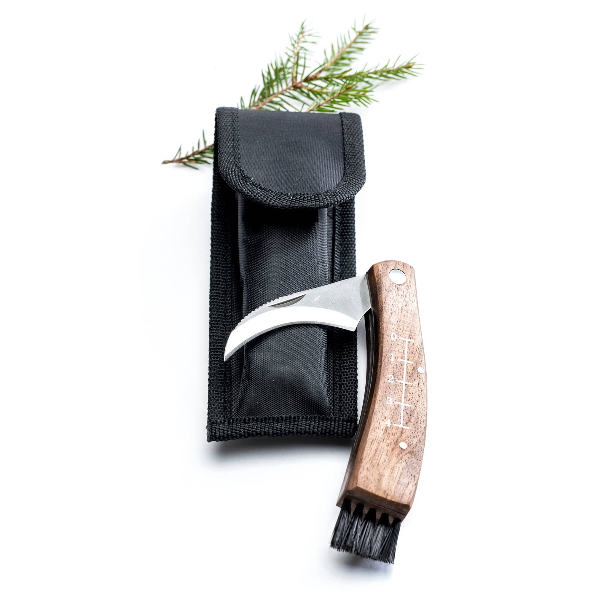 Svampekniv med etui