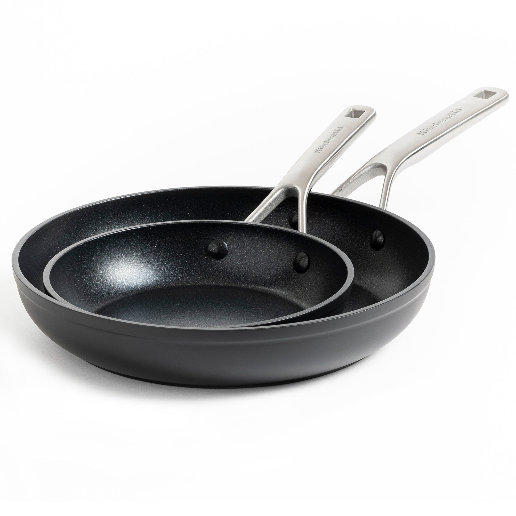 Forged Aluminum stekpannor 20 + 28 cm
