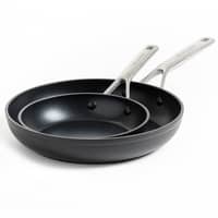 Forged Aluminum stekpannor 20 + 28 cm