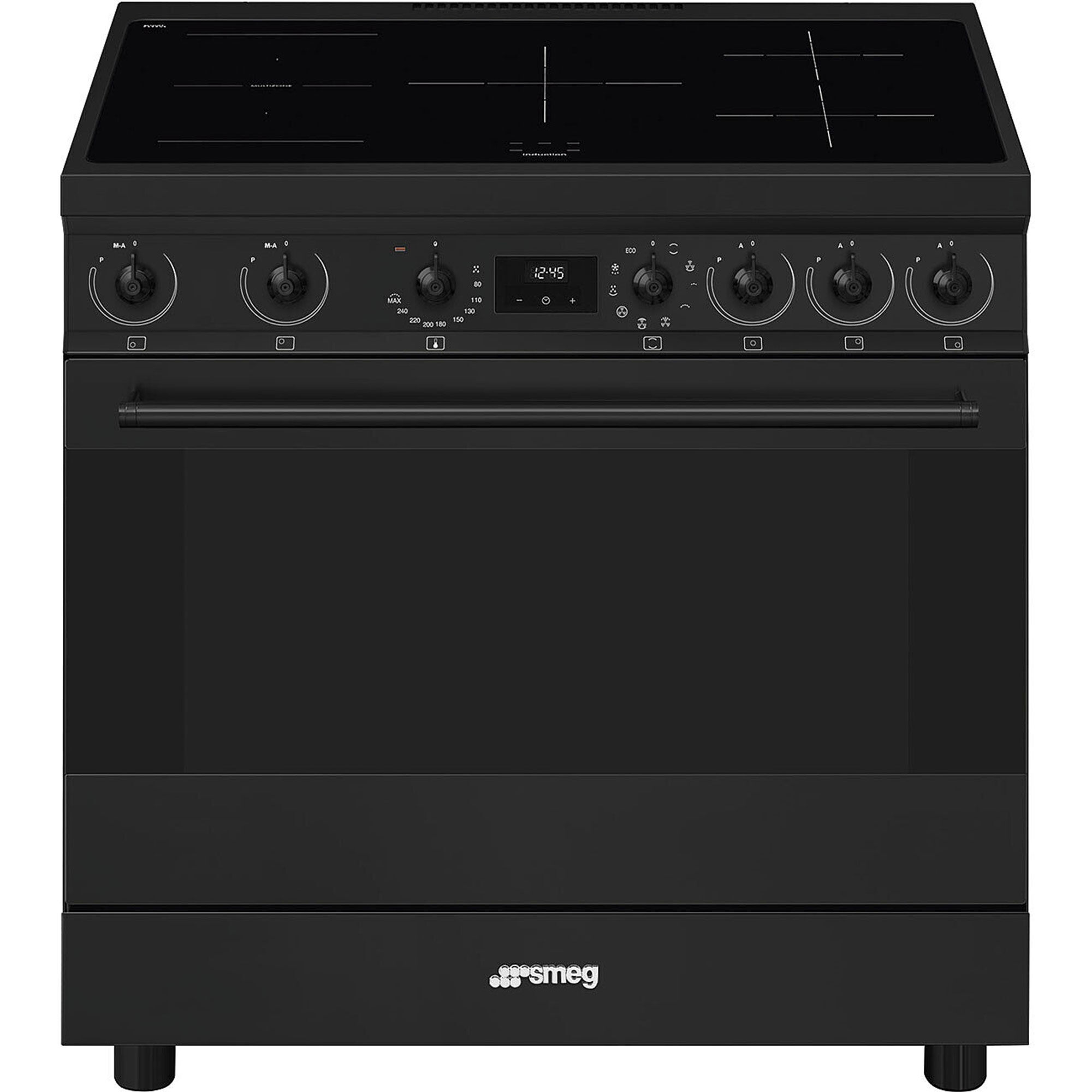 Smeg C9IMN2 induksjonskomfyr 90 cm, svart