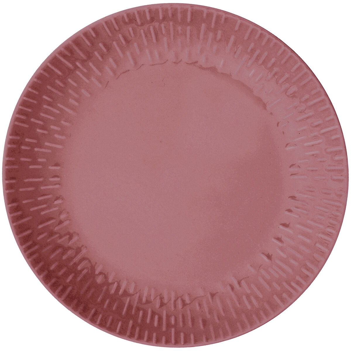 Confetti tallerken 24 cm, bordeaux