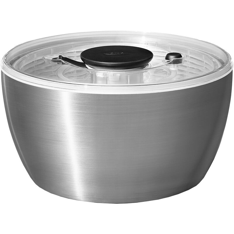 Salaattilinko, suuri, ruostumatonta terästä