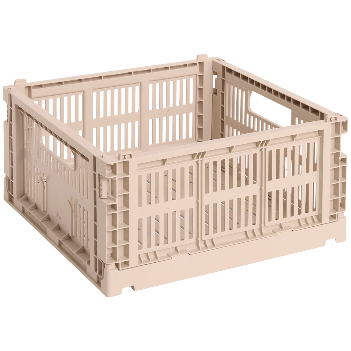 HAY Colour Crate Medium Square förvaringslåda, powder