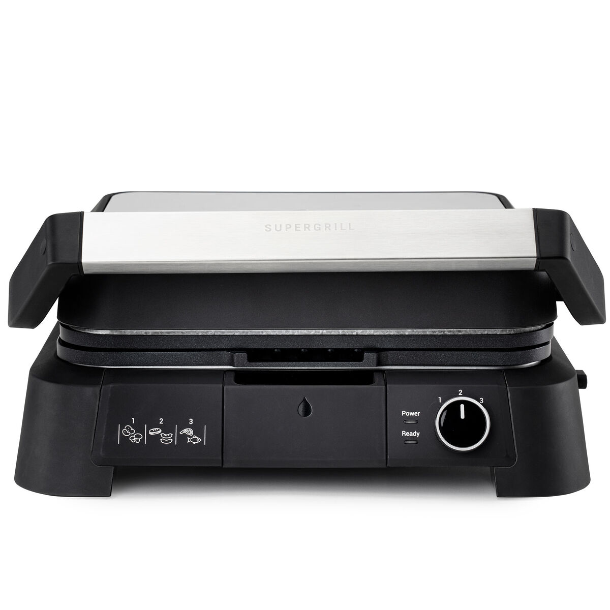 3in1 SuperGrill, ruostumatonta terästä