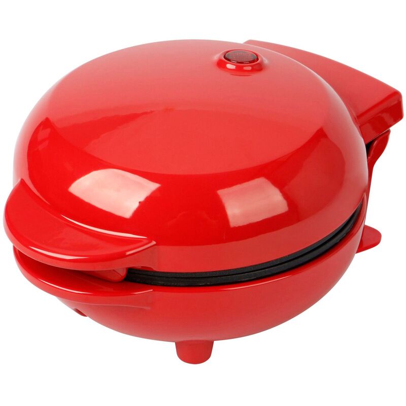 Belgisk våffeljärn, röd