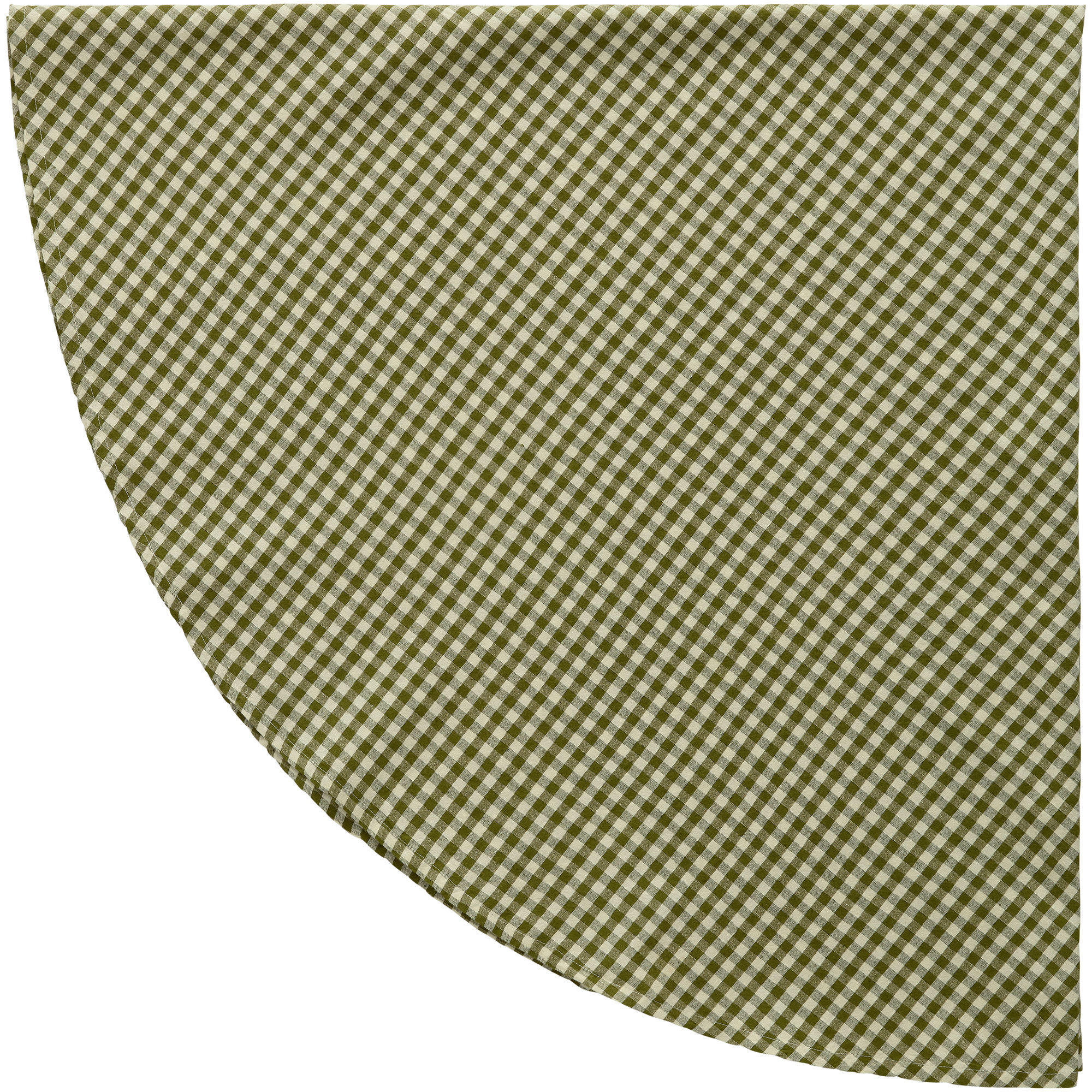 Oliva rund duk 160 cm, grön