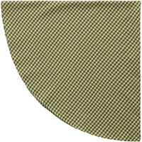 Oliva rund duk 160 cm, grön