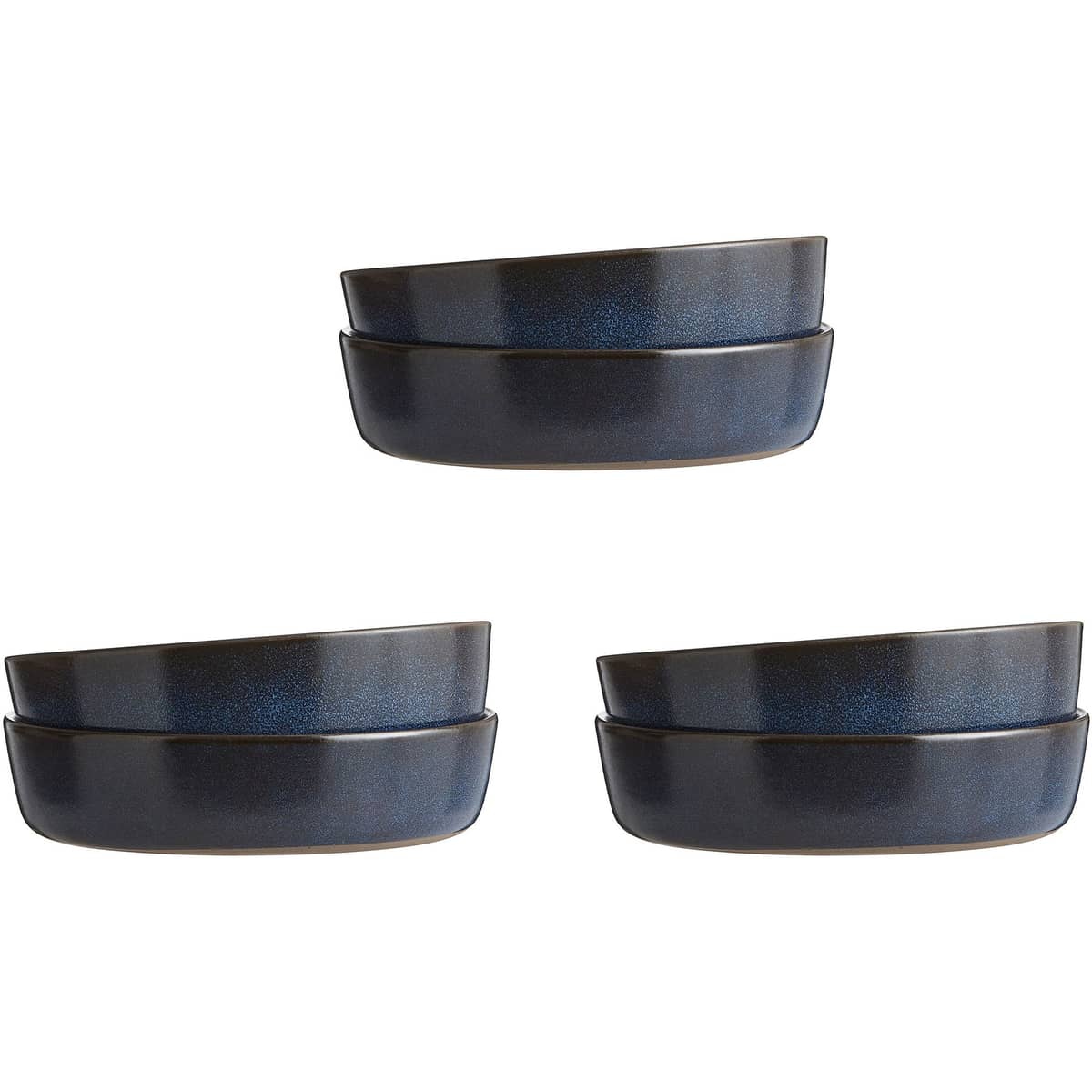 RAW skål, midnight blue, 6 stk.
