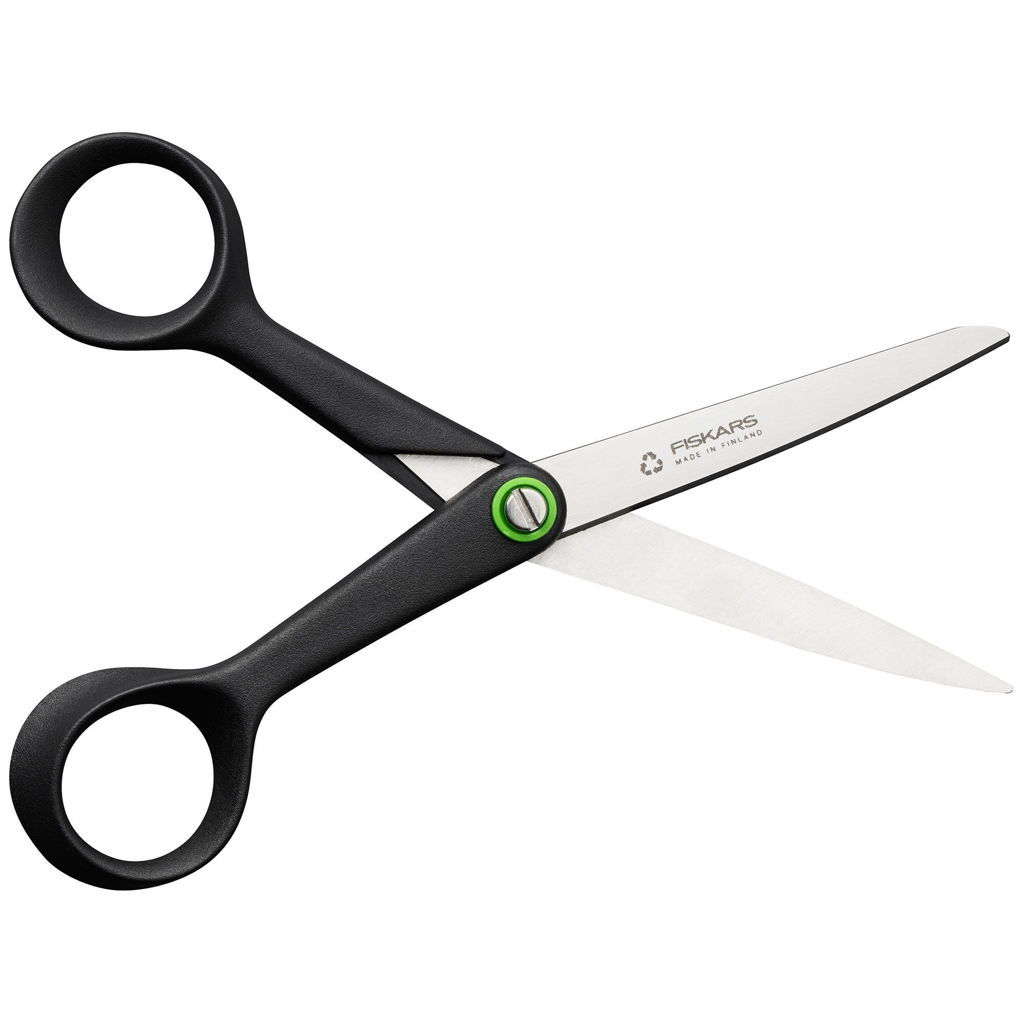 Alternativ bild 1 för Fiskars 1074543, Voksen, Lige snit, Enkelt, Sort, Rustfrit stål, Rustfrit stål, Universel