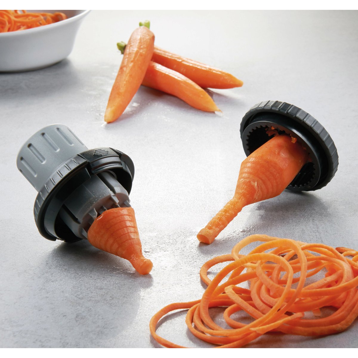 Spirelli Grönsaksstrimlare Svart 2.0