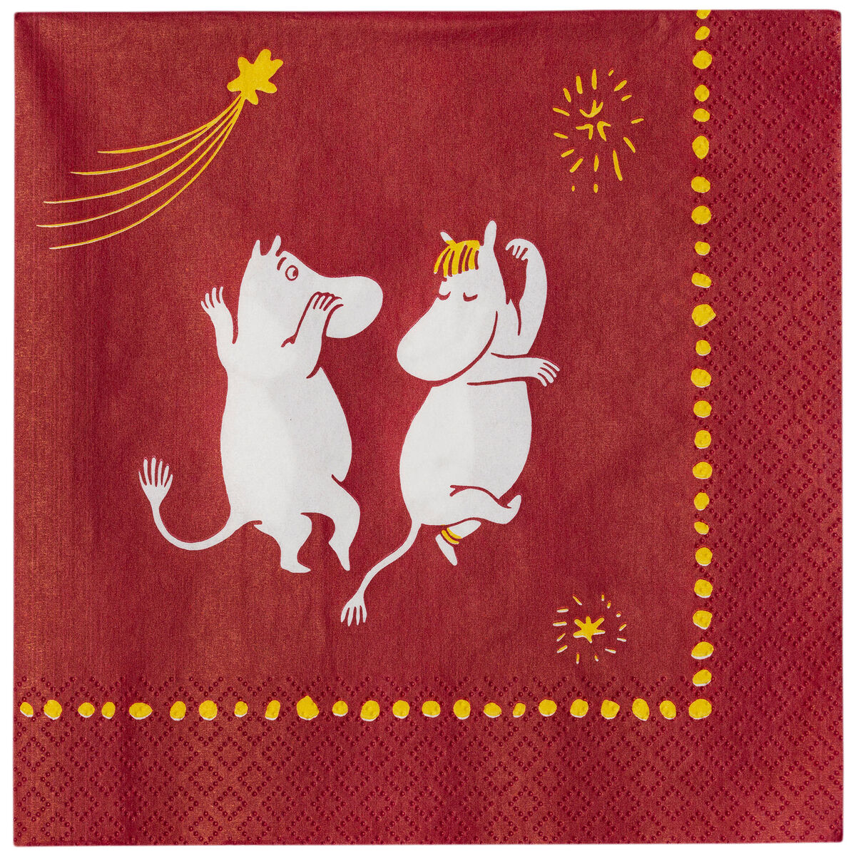 Arabia Mumin Festliga Stunder Pappersservett 33 x 33 cm