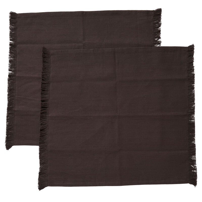 Umami serviett 2-pakning, brun/svart