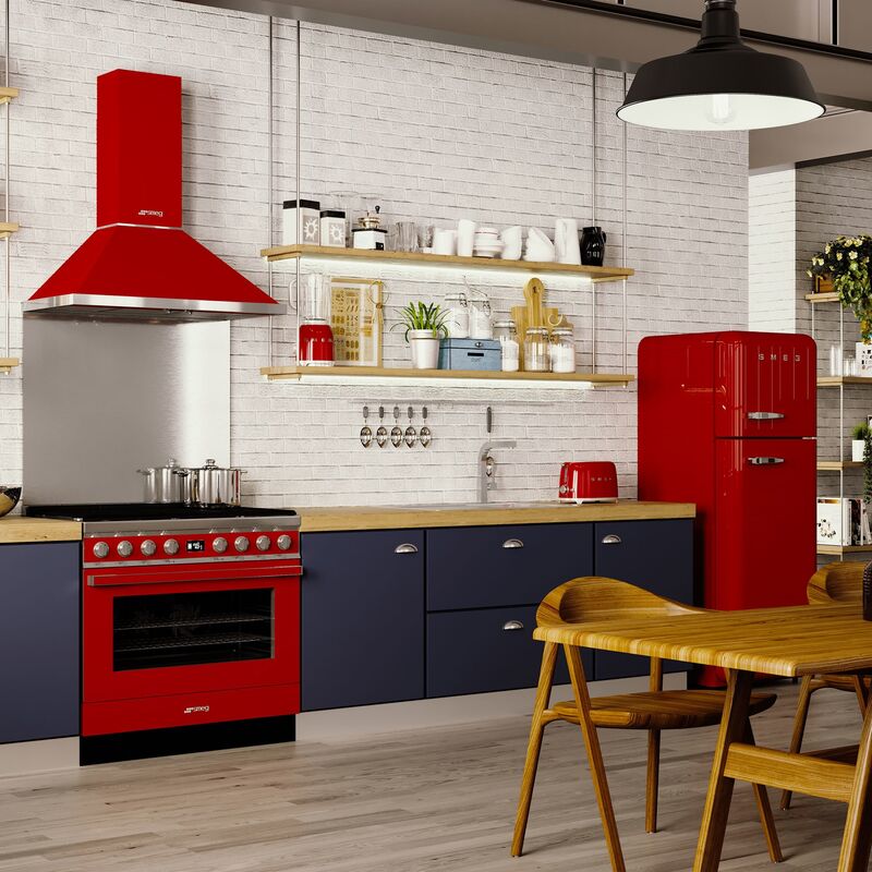 CPF9GPR Portofino gasspis, röd