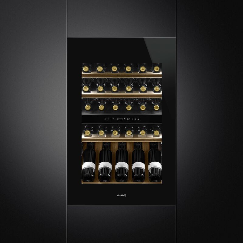 CVI414NX integroitava viinikaappi, musta