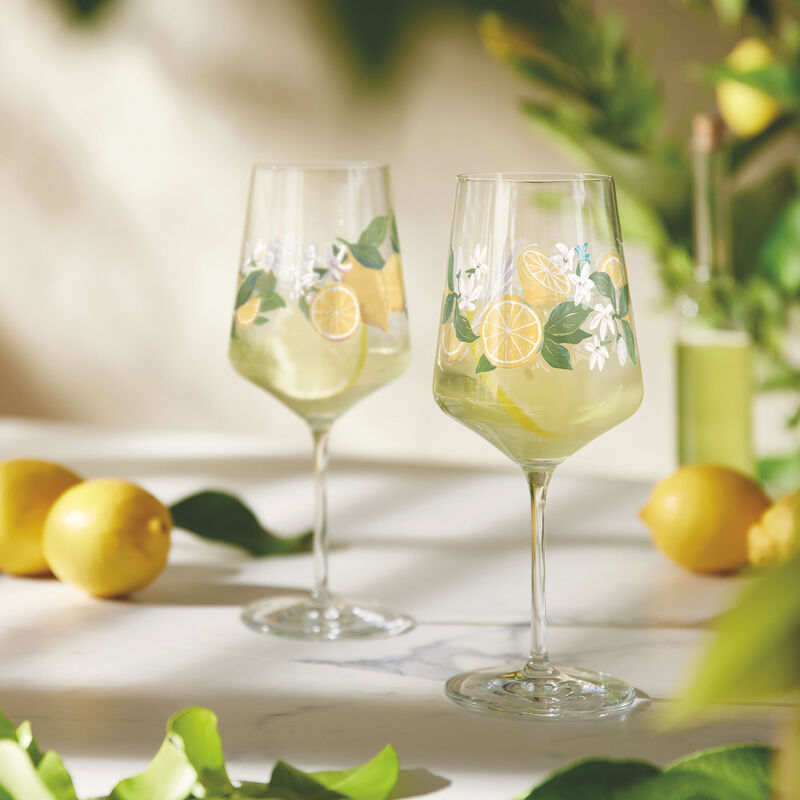 Sommertau Limoncello 2025 viinilasit, 2-pakkaus