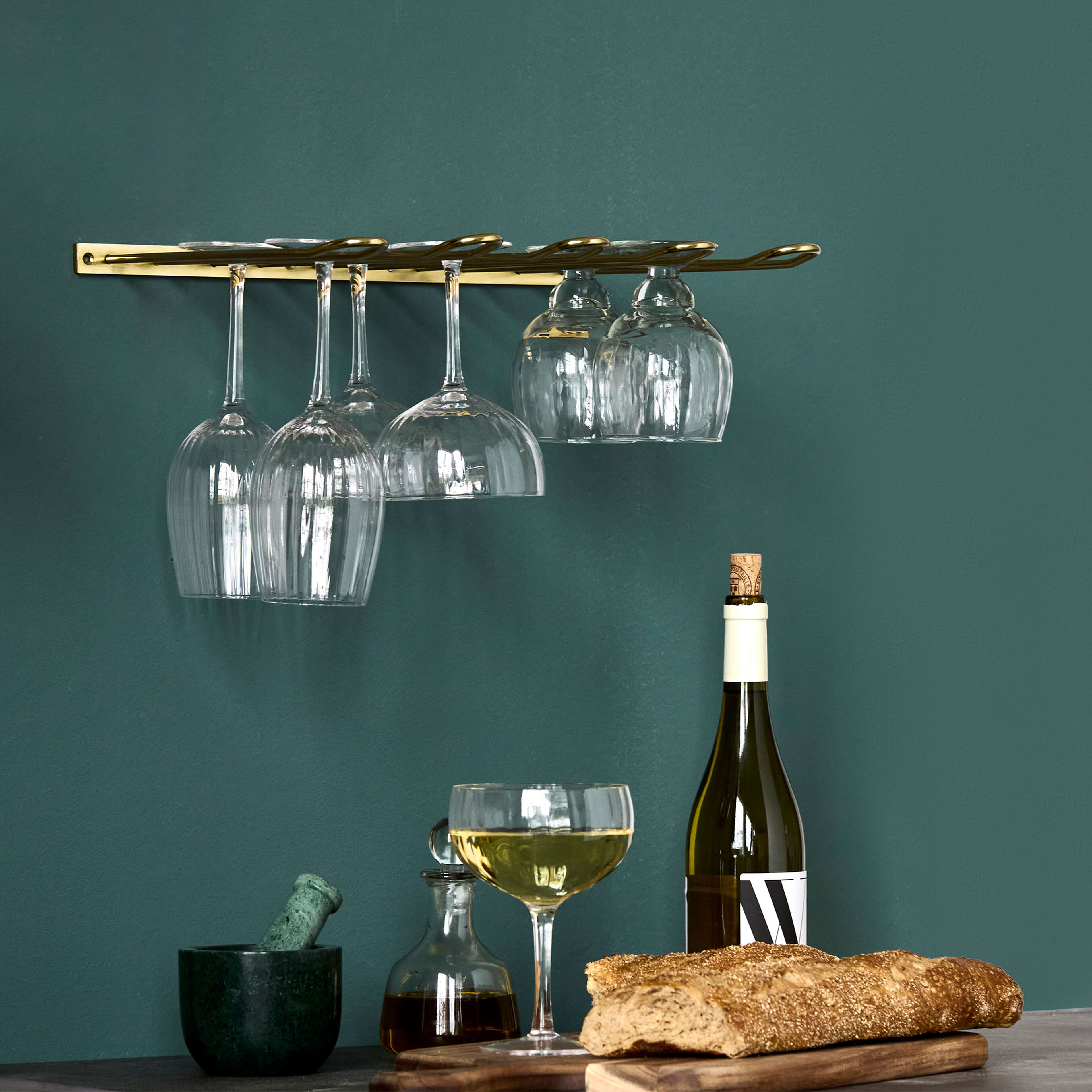 Stilio glashängare, guld