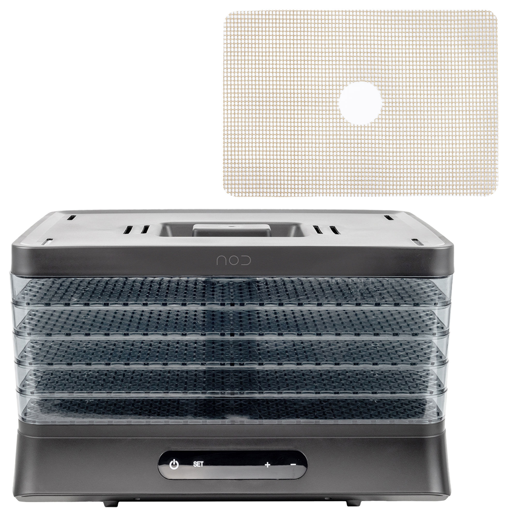NOD Dehydrator med nonstick-nett