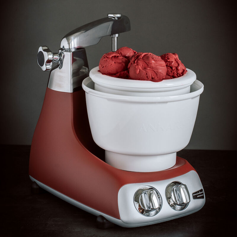 AKM 6230 røremaskine med ismaskine, rustic maroon