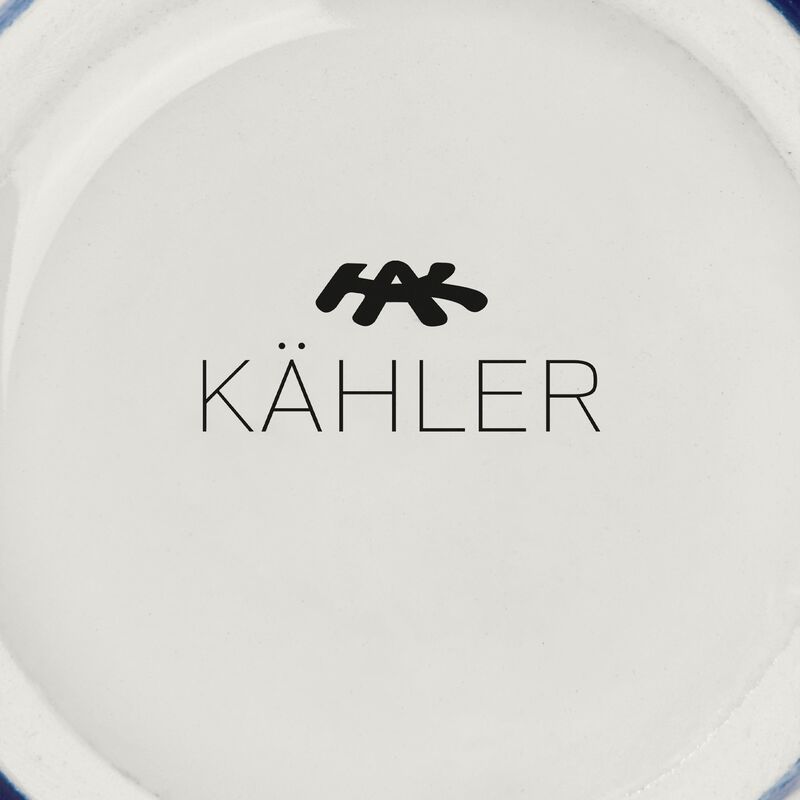 Tulle vase 13 cm, blå