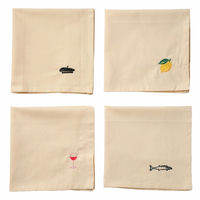 Servietter til frokost 40x40 cm 4-pack