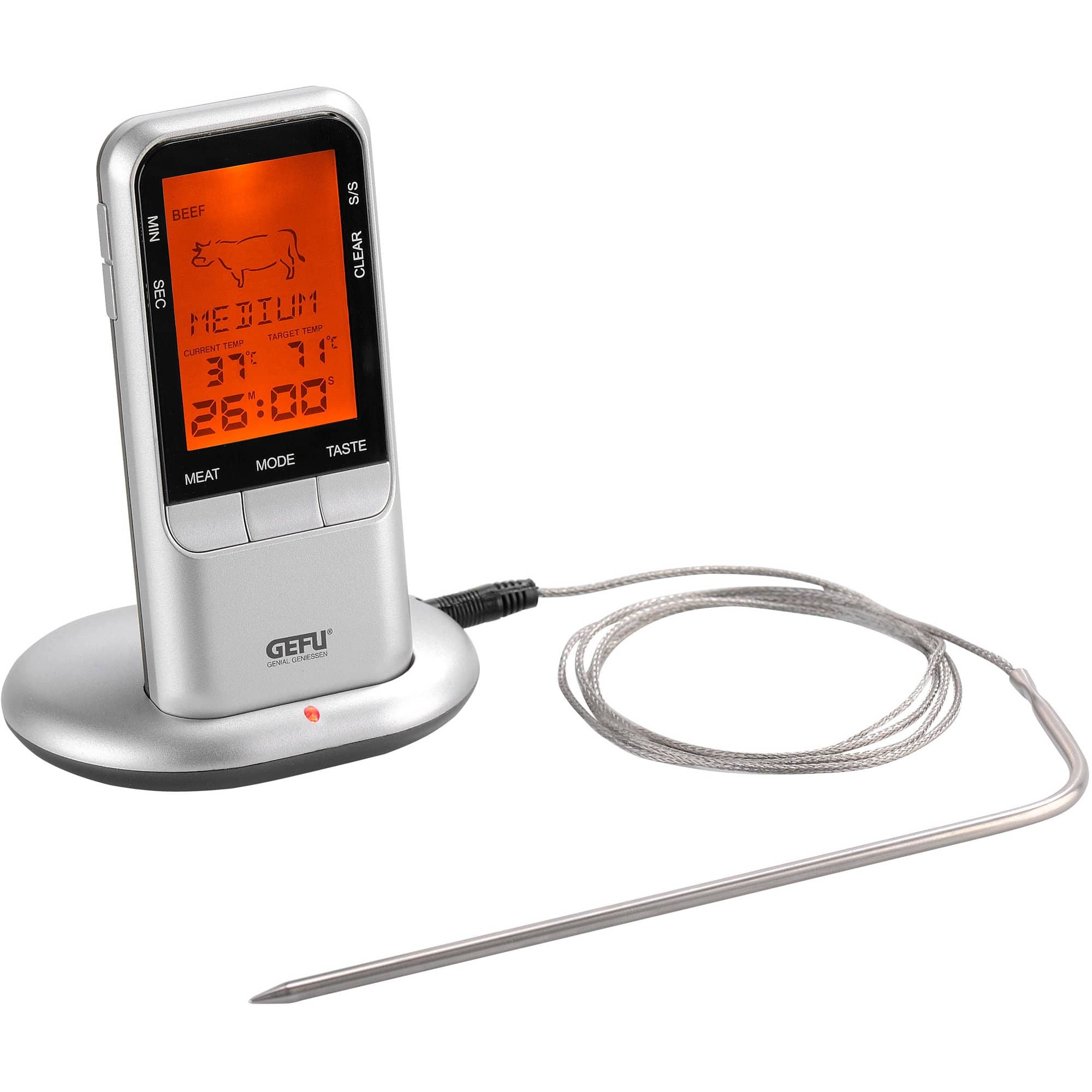 Trådløst stegetermometer